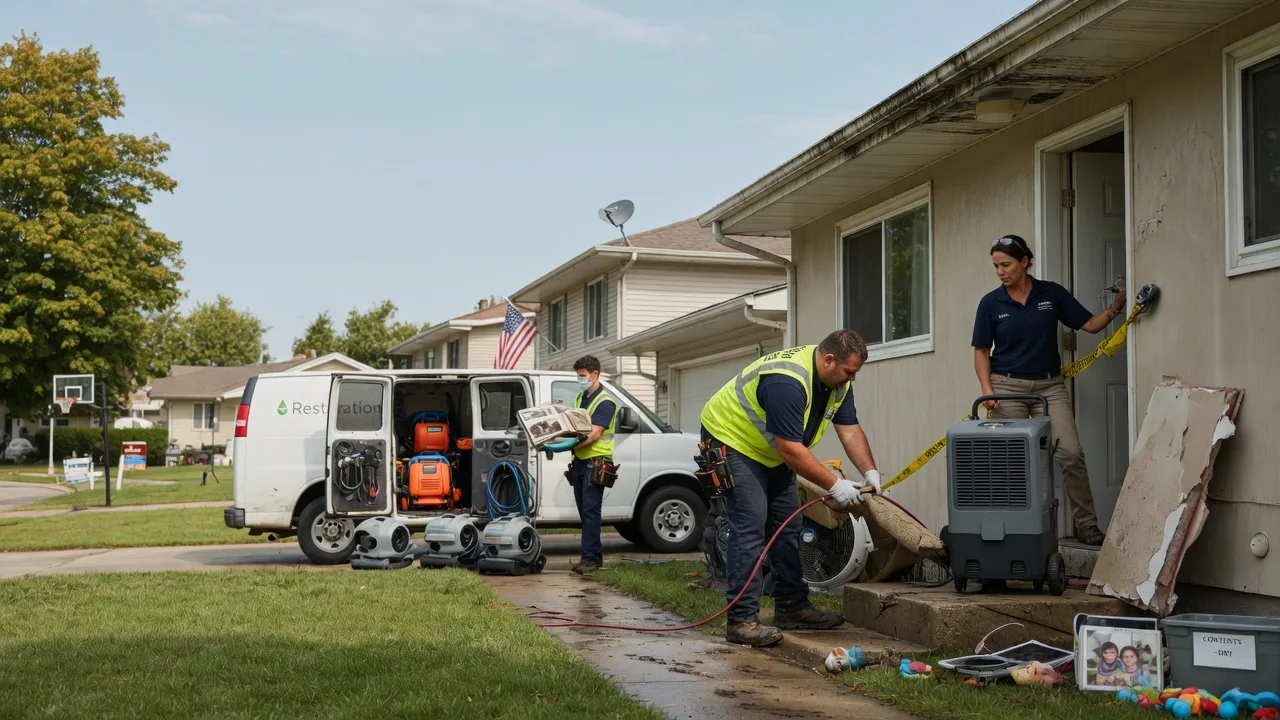 Water Damage Restoration in Glenwood, IL near me